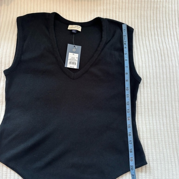 Universal Thread NWT Women's Black Ribbed Bodysuit High Neck Sleeveless Size XL - Picture 9 of 10